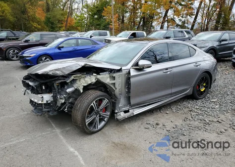 2025 Genesis G70 Base из США, поврежденный, VIN KMTG34SC4SU145334